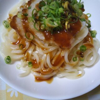 焼肉のたれでさっぱりおろしうどん